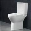 VitrA - S50 Model Comfort Height Close Coupled Toilet (open back) profile small image view 2 