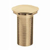 Bristan Round Unslotted Clicker Basin Waste - Gold profile small image view 1 