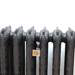 Cast Iron Radiator Luxury Wall Stay Bracket - Brushed Brass profile small image view 3 