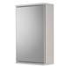 Croydex Simplicity Single Door Corner Cabinet - WC257222 profile small image view 3 