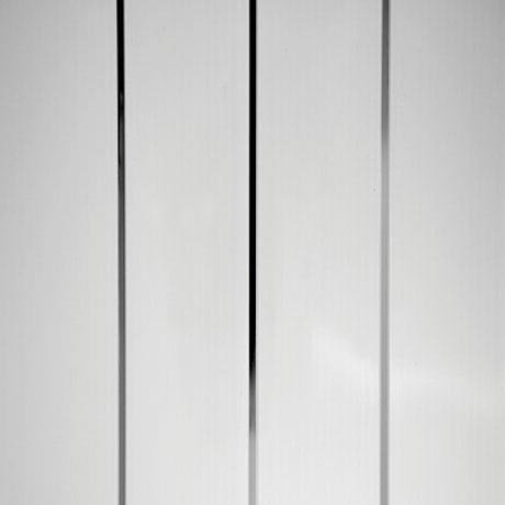 Pvc Waterproof Ceiling Panels White And Silver Strip Online Now