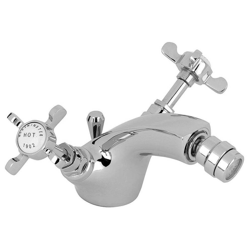 Mayfair Westminster Mono Bidet Mixer Tap with Popup Waste WE021 at