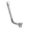 Chrome Flexible Exposed Click Clack Bath Waste with Overflow profile small image view 1 