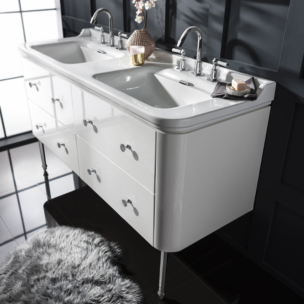 Bauhaus Waldorf 1500mm Wall Hung Vanity Unit - WF-15-LEGWK | 12 Refreshing Bathroom Furniture Ideas Bauhaus Waldorf 1500mm Wall Hung Vanity Unit - WF-15-LEGWK