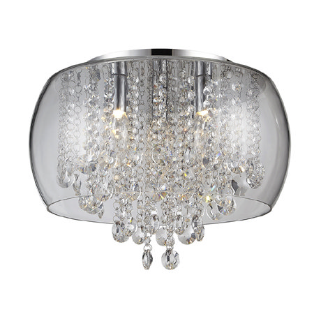 Marquis by Waterford Nore Small Encased Flush Bathroom Ceiling Light