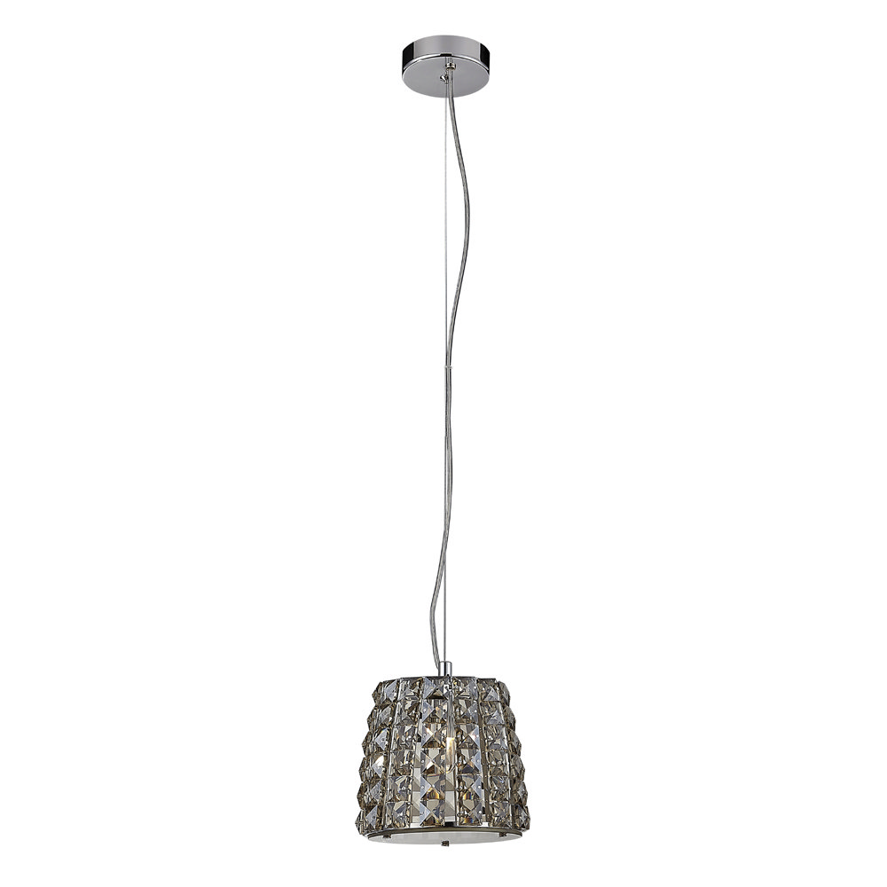 Marquis by Waterford Moy Small 1 Light Crystal Pendant Bathroom Ceiling