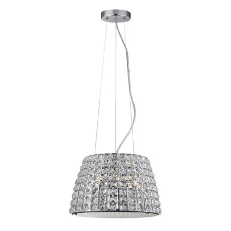 Marquis by Waterford Moy Large 3 Light Crystal Pendant Bathroom Ceiling Light