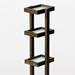 Wooden Freestanding Storage Shelves Dark Oak profile small image view 5 