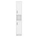 Chatsworth Traditional White Tall Cabinet profile small image view 4 