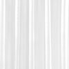 White W2000 x H2400mm Polyester Shower Curtain profile small image view 1 