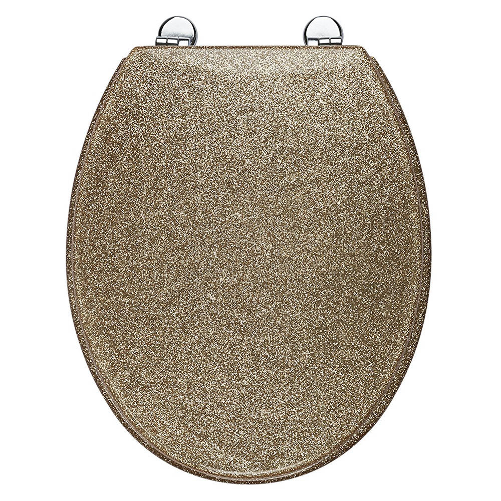 Croydex Gold Glitter Toilet Seat WL134103