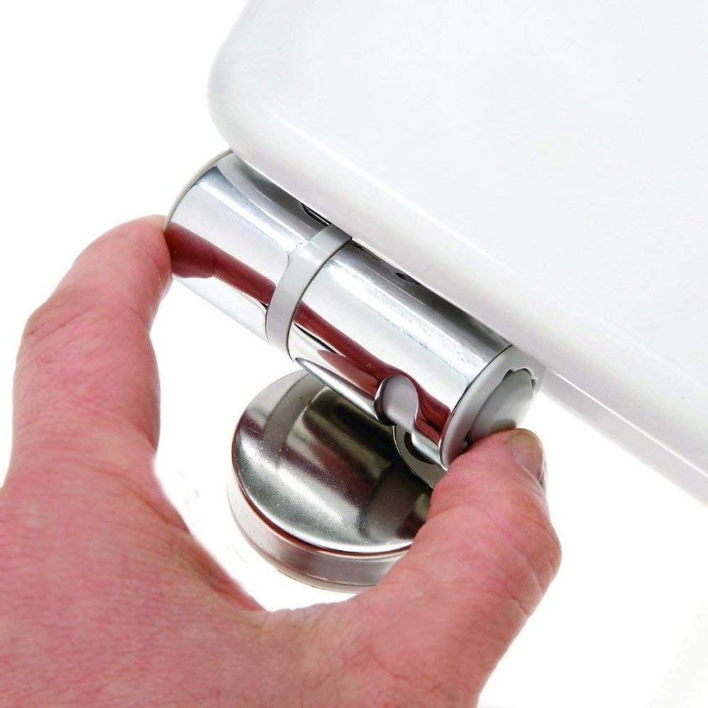 Croydex AntiBacterial Thermoset Toilet Seat With SlowClose Hinge