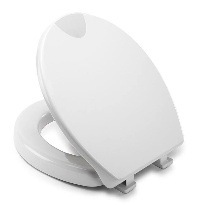 Croydex Raised White Toilet Seat - WL400522H