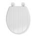 Croydex Windermere White Sit Tight Toilet Seat - WL600422H profile small image view 4 