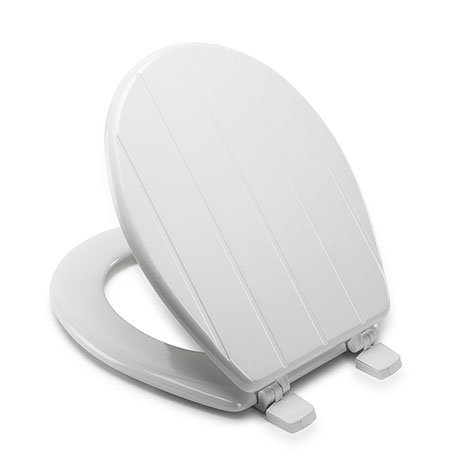 Croydex Windemere White Sit Tight Toilet Seat - WL600422H