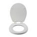Croydex Carron White Sit Tight Toilet Seat with Soft Close - WL600622H profile small image view 3 