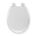 Croydex Carron White Sit Tight Toilet Seat with Soft Close - WL600622H profile small image view 4 