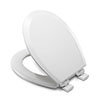Croydex Carron White Sit Tight Toilet Seat with Soft Close - WL600622H profile small image view 1 