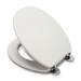 Croydex Flexi-Fix Kielder White Anti-Bacterial Toilet Seat - WL600822H profile small image view 4 