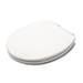 Croydex Lugano White Flexi-Fix Toilet Seat with Soft Close and Quick Release - WL601022H profile small image view 2 