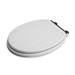 Croydex Portland White Sit Tight Toilet Seat with Soft Close and Quick Release - WL601122H profile small image view 4 