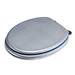 Croydex Flexi-Fix Blue Quartz Effect Anti-Bacterial Toilet Seat - WL601824H profile small image view 4 