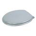 Croydex Flexi-Fix Silver Quartz Effect Anti-Bacterial Toilet Seat - WL601840H profile small image view 3 