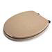 Croydex Flexi-Fix Dorney Sandstone Effect Anti-Bacterial Toilet Seat - WL601915H profile small image view 5 