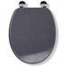 Croydex Flexi-Fix Dove Granite Effect Anti-Bacterial Toilet Seat - WL601931H profile small image view 4 
