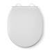 Croydex Bolsena White Flexi-Fix Toilet Seat with Soft Close - WL602822H profile small image view 2 