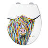 Croydex Angus McCoo Flexi-Fix Toilet Seat by Steven Brown Art - WL604022 profile small image view 1 