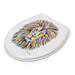 Croydex Lewis McZoo Flexi-Fix Toilet Seat by Steven Brown Art - WL604322H profile small image view 5 