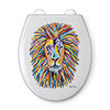 Croydex Lewis McZoo Flexi-Fix Toilet Seat by Steven Brown Art - WL604322H profile small image view 1 