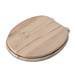 Croydex Corella Grey Oak Effect Flexi-Fix Toilet Seat with Soft Close and Quick Release - WL605231H profile small image view 3 