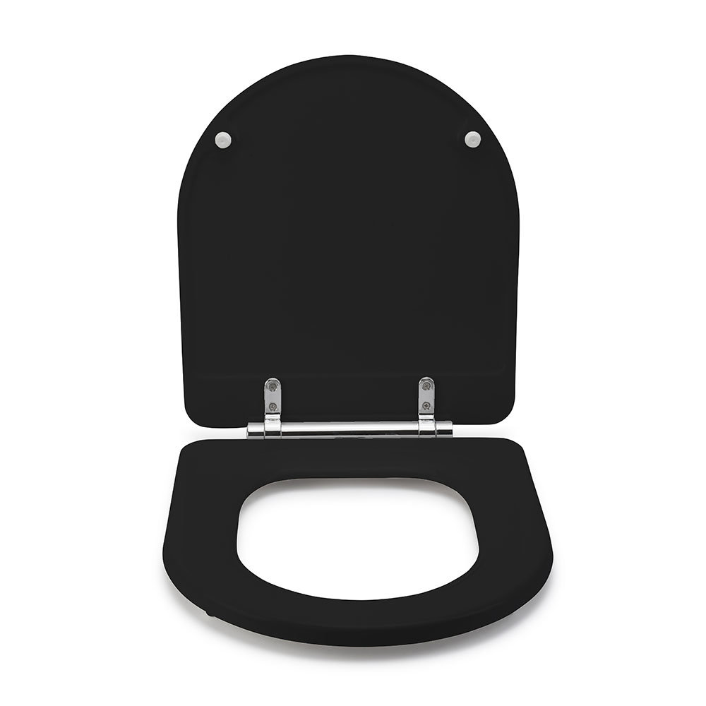 croydex-iseo-black-d-shaped-flexi-fix-toilet-seat-with-soft-close-and