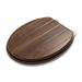 Croydex Molvena Walnut Effect Flexi-Fix Toilet Seat - WL610477H profile small image view 4 