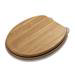 Croydex Tramonti Oak Effect Flexi-Fix Toilet Seat - WL610576H profile small image view 4 