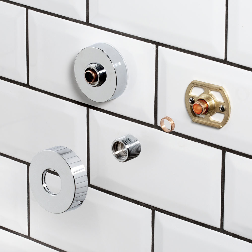 Bristan Wall Mounted Fast Fix Fixings Kit Victorian Plumbing.co.uk