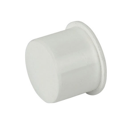 FloPlast 32mm White Push-Fit Socket Plug - WP30W