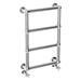 Chatsworth Traditional 748 x 498mm Chrome Heated Towel Rail profile small image view 2 
