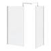 1600 x 900 Wet Room Enclosure Pack - Chrome profile small image view 2 