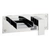Crosswater - Water Square Wall Mounted 2 Hole Set Bath Filler - WS321WC profile small image view 1 