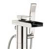 Crosswater - Water Square Floor Mounted Freestanding Bath Shower Mixer - WS415FC profile small image view 2 