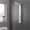 Maverick Tower Shower Panel (Thermostatic) - White profile small image view 1 