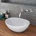 600 x 450mm White Shelf with Casca Basin profile small image view 3 