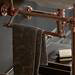 Heritage Abingdon Washstand Towel Rail - Vintage Gold - WTABUNIVG profile small image view 2 