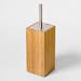 Wooden Toilet Brush & Holder Bamboo profile small image view 2 