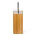 Wooden Toilet Brush & Holder Bamboo profile small image view 3 