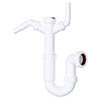 Viva 40mm Easi-Flo Sink Trap with Twin 135° Nozzles profile small image view 1 