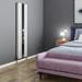 Metro Vertical Radiator with Mirror - White - Double Panel (H1800 x W499mm) profile small image view 2 